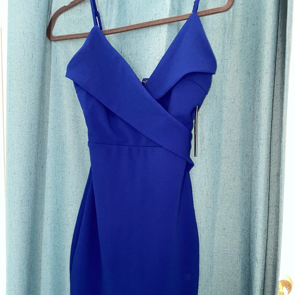 LuLus Royal Blue Cocktail Dress